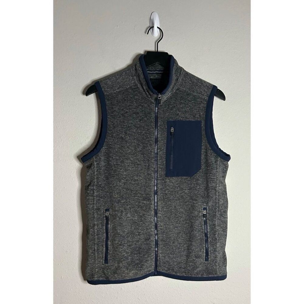 Abercrombie & Fitch Men’s Full Zip Fleece Vest Size XS